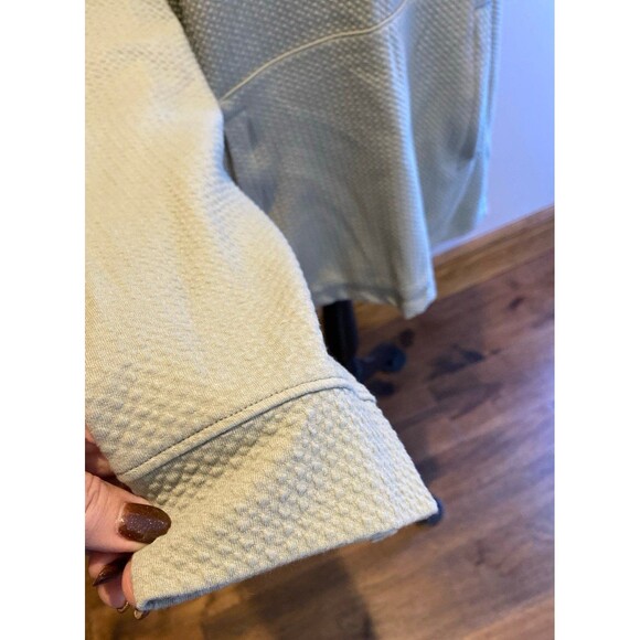 All in Motion Hoodie Jacket Pullover Textured Unisex  Size XL Sage Green - Picture 6 of 11